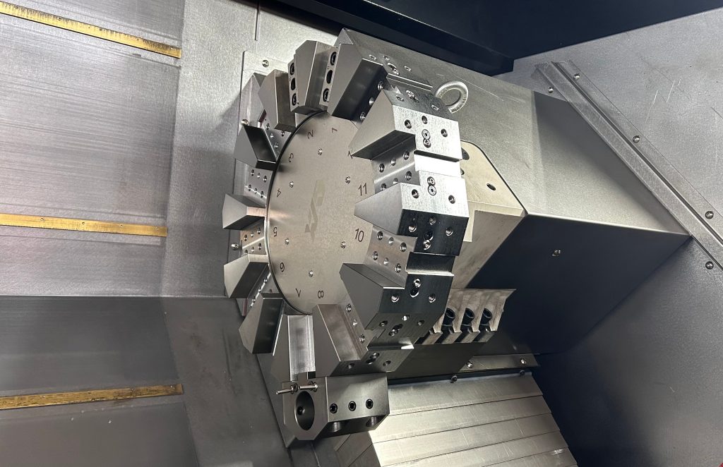 Horizontal turning center TCK700 — detail view